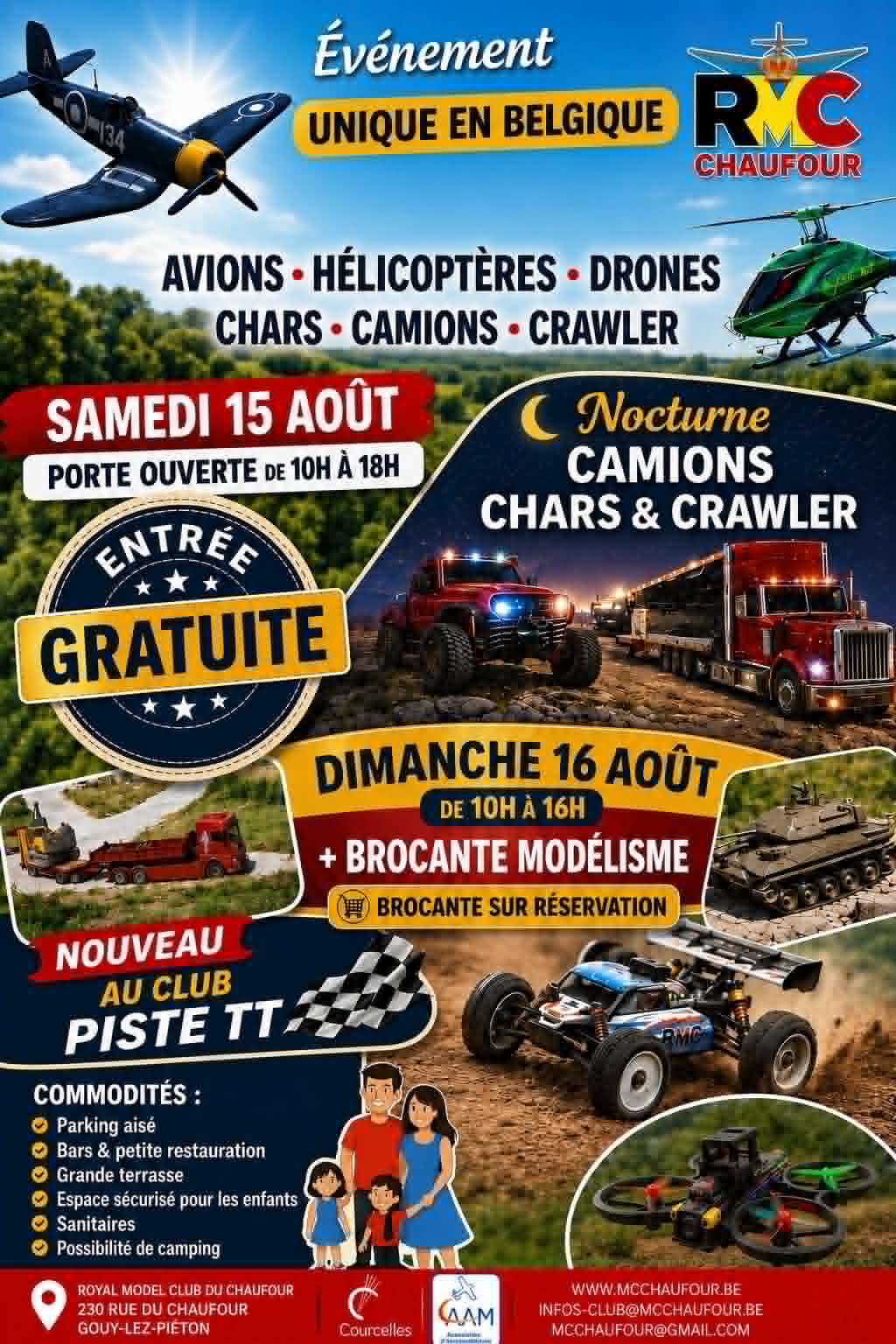 Affiche Week-end du 15 Août